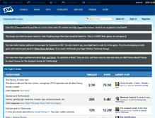 Tablet Screenshot of forums.penny-arcade.com